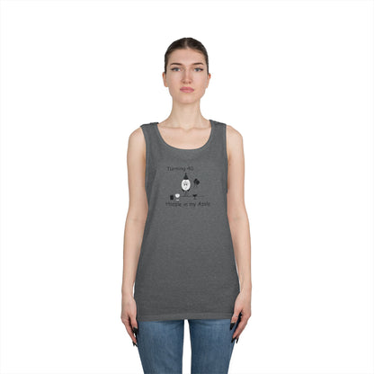 Turning 40 - Hassle in my Assle - Unisex Tank Top