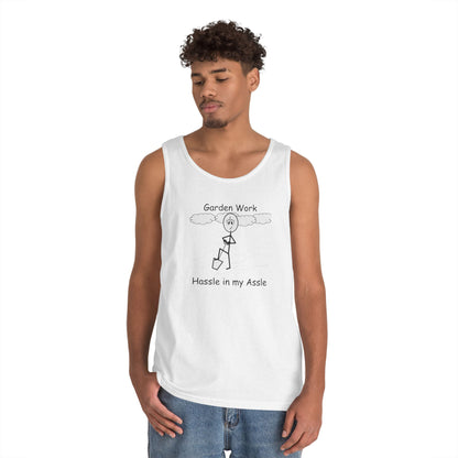 Yard Work - Hassle in my Assle - Unisex Tank Top