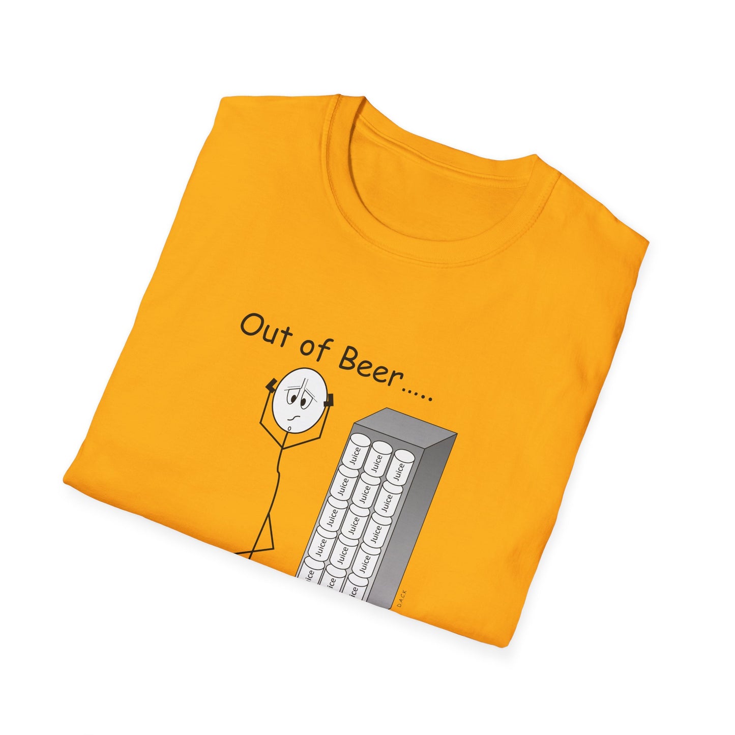 Out of Beer - T-Shirt for Everyday Wear