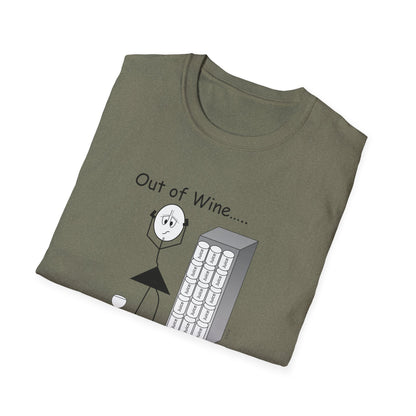 Out of Wine - T-Shirt for Everyday Wear