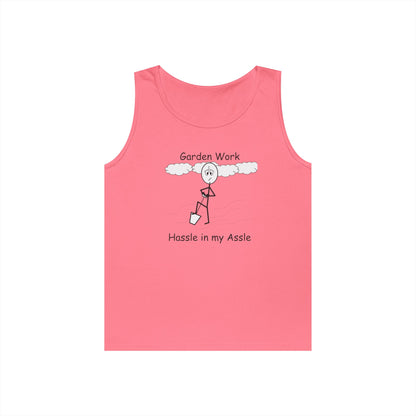 Yard Work - Hassle in my Assle - Unisex Tank Top