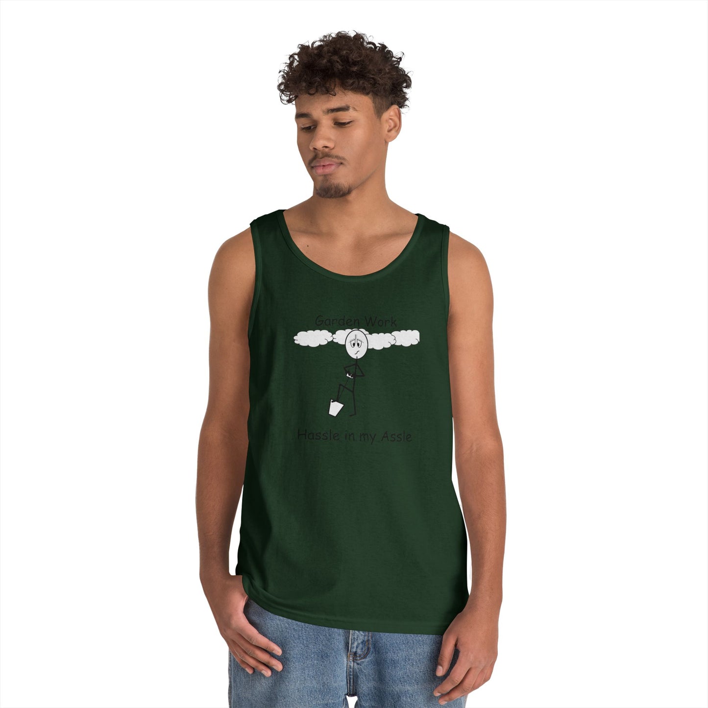 Yard Work - Hassle in my Assle - Unisex Tank Top