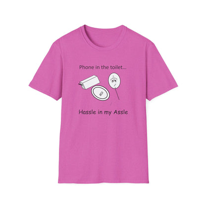 Phone in the toilet - T-Shirt for Everyday Wear