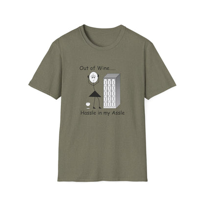 Out of Wine - T-Shirt for Everyday Wear