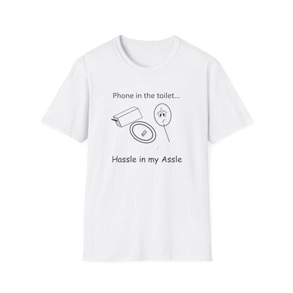 Phone in the toilet - T-Shirt for Everyday Wear