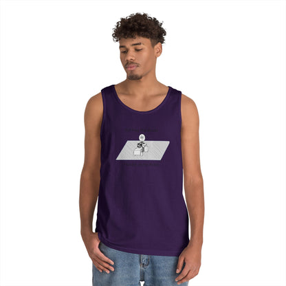 Cutting the grass - Hassle in my Assle - Unisex Tank Top