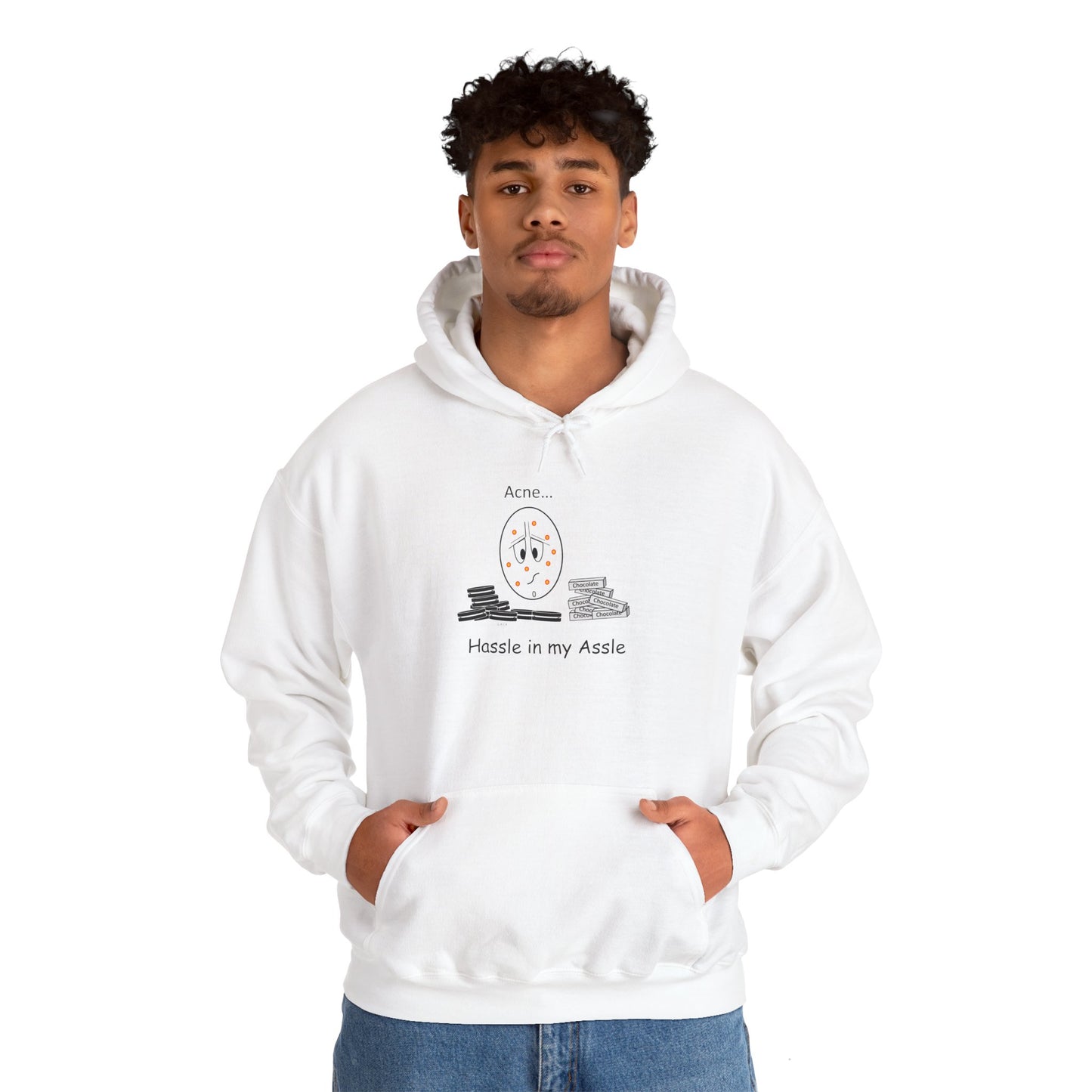 Acne - Hassle in my Assle Hoodie