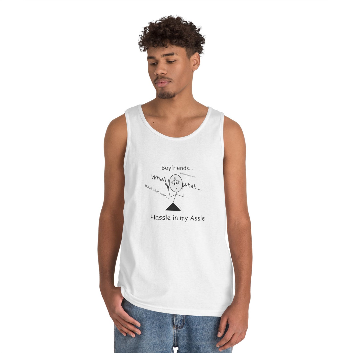 Boyfriends - Hassle in my Assle - Unisex Tank Top