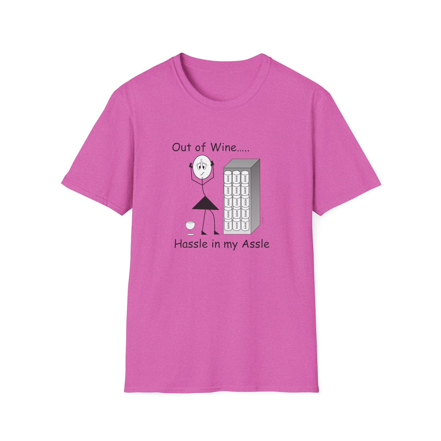 Out of Wine - T-Shirt for Everyday Wear