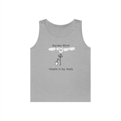 Yard Work - Hassle in my Assle - Unisex Tank Top