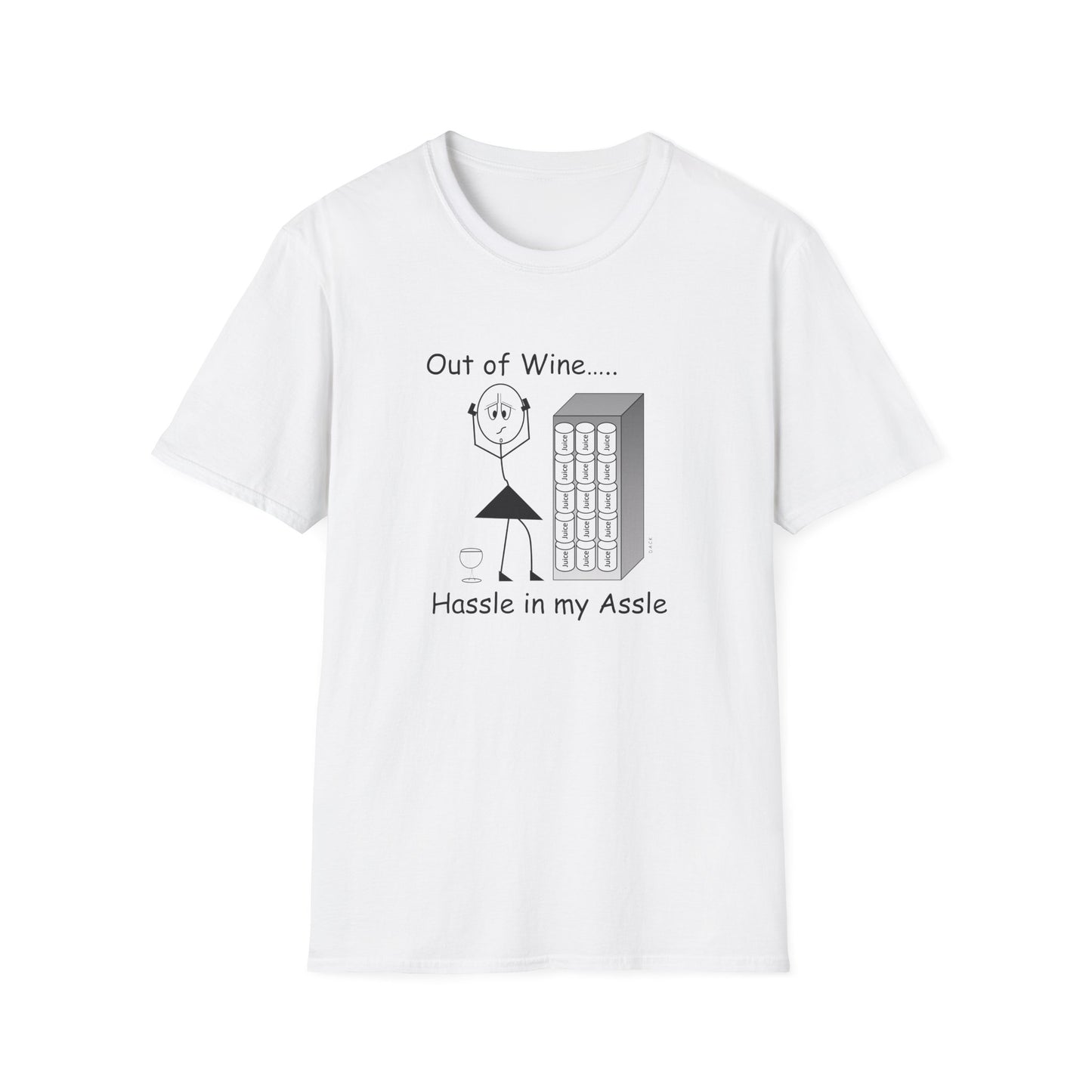 Out of Wine - T-Shirt for Everyday Wear